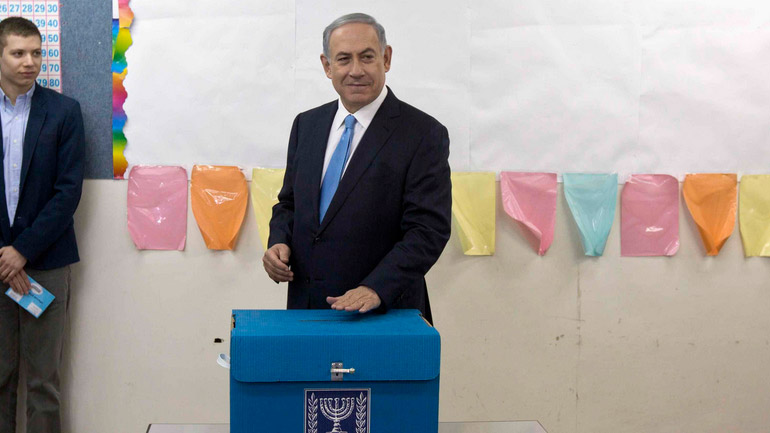 Ο πολιτικός αντίπαλος του Νετανιάχου τον συνεχάρη για την εκλογική του νίκη