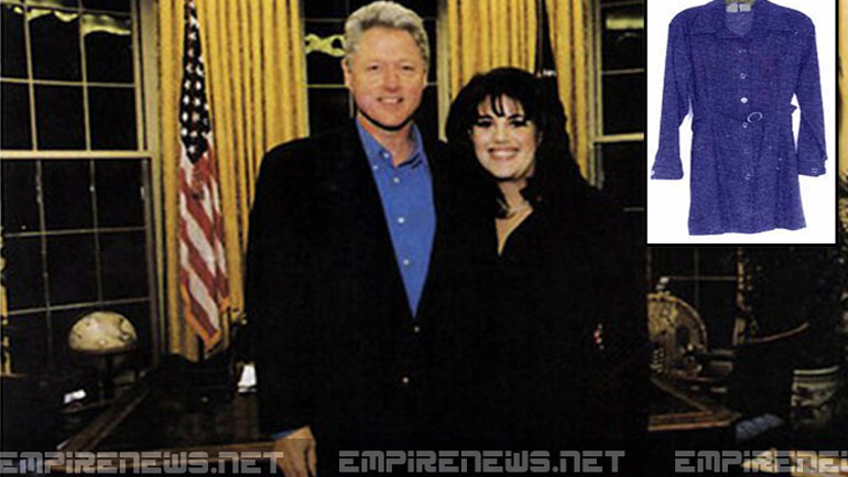 Δίνουν 1 εκατ. δολάρια για το περίφημο μπλε φόρεμα της Λεβίνσκι!