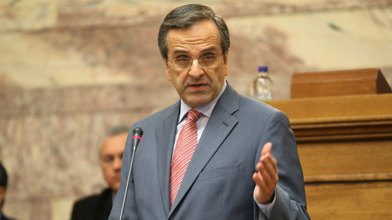 Σαμαράς: «Είμαστε έτοιμοι να συμμετάσχουμε σε κυβέρνηση συνεργασίας» Σαμαράς: «Είμαστε έτοιμοι να συμμετάσχουμε σε κυβέρνηση συνεργασίας»