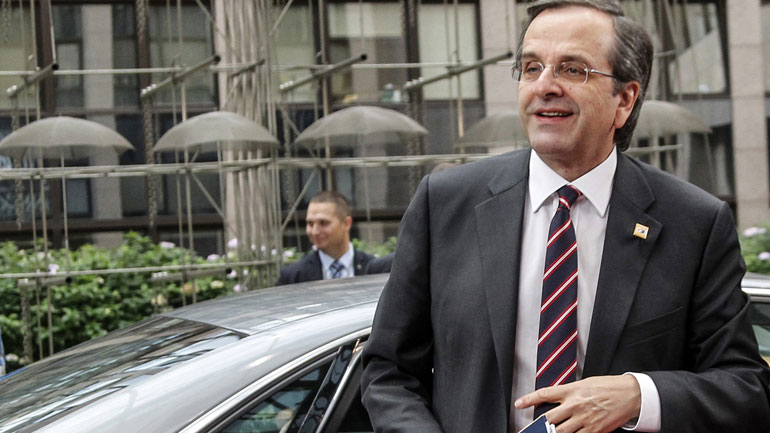 Στις Βρυξέλλες για τη Σύνοδο του ΕΛΚ ο Σαμαράς