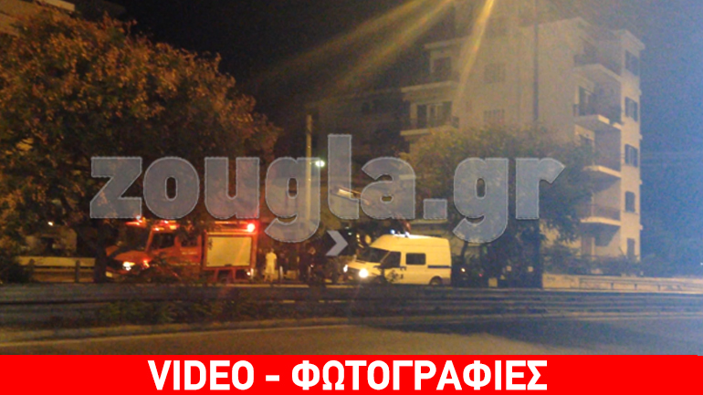 Τροχαίο στην Λ. Κηφισίας – Ι.Χ. «καρφώθηκε» σε προαύλιο χώρο πολυκατοικίας