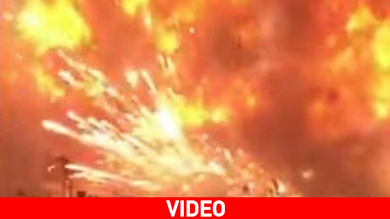 Νέο βίντεο-ντοκουμέντο από τις φονικές εκρήξεις στην Κίνα