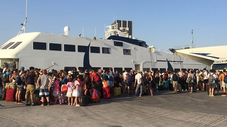 Αυξημένη και σήμερα η κίνηση στα λιμάνια