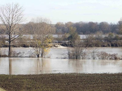 Πάνω από το όριο συναγερμού η στάθμη του ποταμού Έβρου