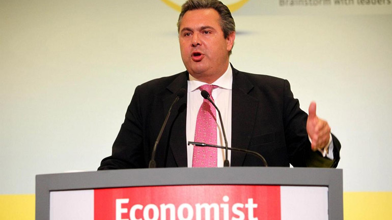 Ομιλία Καμμένου στο συνέδριο του Economist – Πρόταση για ΝΑΤΟϊκή βάση στο Αιγαίο