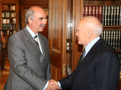 Στο Προεδρικό Μέγαρο ο Ευάγγελος Μεϊμαράκης