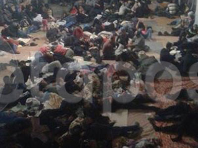 Προσωρινή στέγη για τους 700 μετανάστες