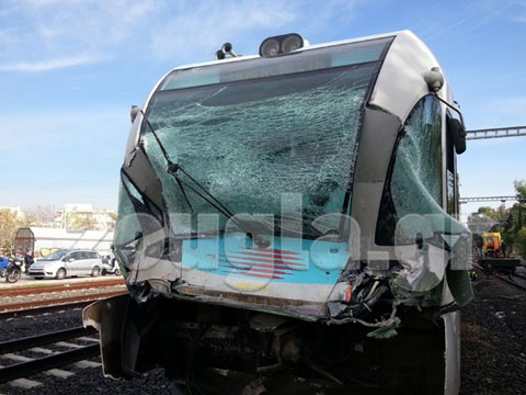 Κανονικά τα δρομολόγια μετά το σιδηροδρομικό ατύχημα στο Ρουφ