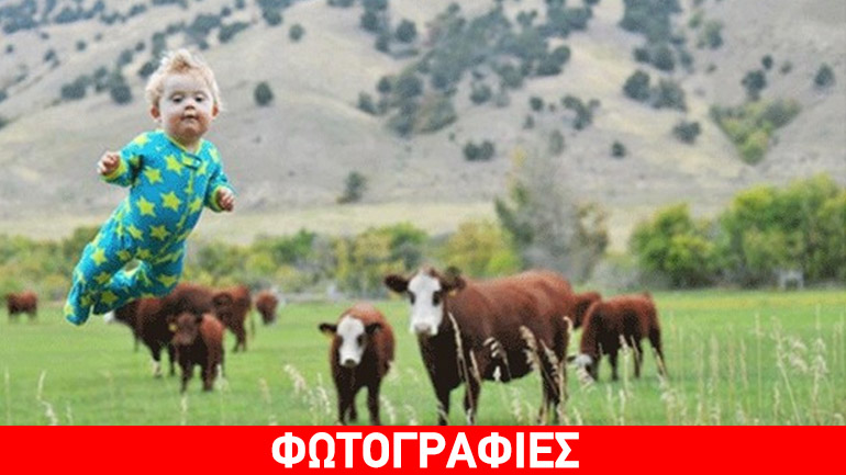 Μωρό με σύνδρομο Down «πετάει» χάρη στον μπαμπά του!