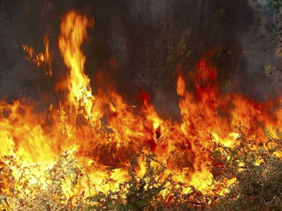 Αναζητούν δύο για την πυρκαγιά στο Αντισκάρι