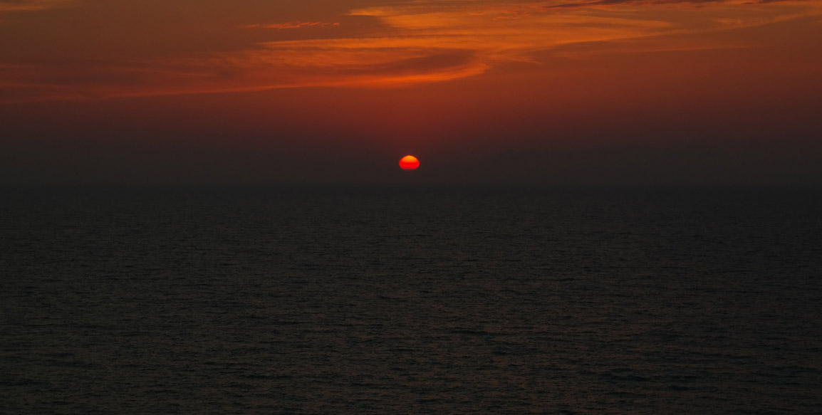 Ηλιοβασίλεμα στην Κέρκυρα