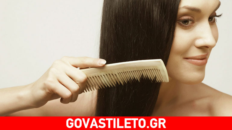 Αυτά είναι τα βήματα για το τέλειο βούρτσισμα μαλλιών