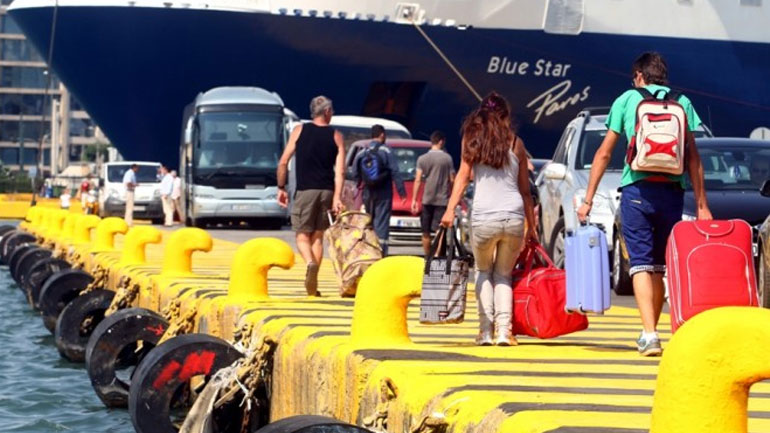 Αυξημένη κίνηση στα λιμάνια εν όψει δεκαπενταύγουστου