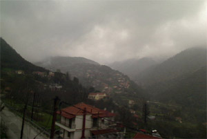 Bροχή στην Ηλεία