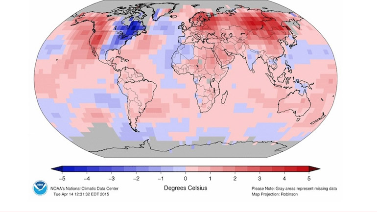 Το 2015 η πιο θερμή χρονιά στην ιστορία (;)