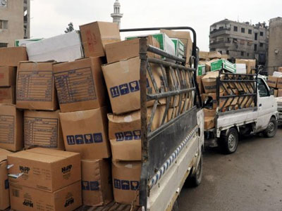 Ανθρωπιστική βοήθεια στην Ουκρανία