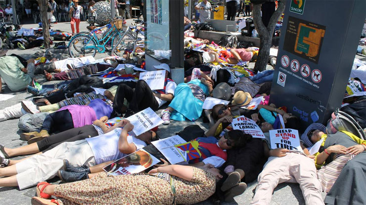 Διαδηλωση ακτιβιστών