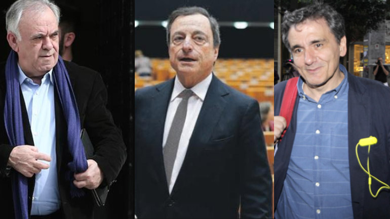 Στις 18.30 η συνάντηση Ντράγκι με Δραγασάκη-Τσακαλώτο