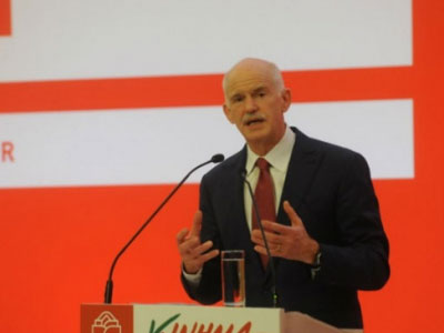 Κεντρική προεκλογική ομιλία Παπανδρέου στην Πάτρα