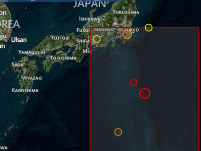 Σεισμός 5,7R ανοικτά της Ιαπωνίας