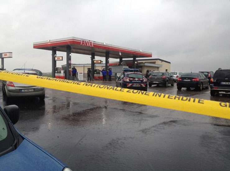 Το πρατήριο καυσίμων από όπου φέρονται να πέρασαν οι ύποπτοι