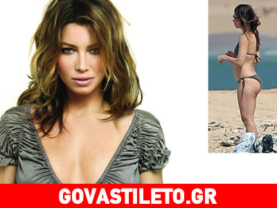 Δείτε την Jessica Biel με μπικίνι και…περιττά κιλά!
