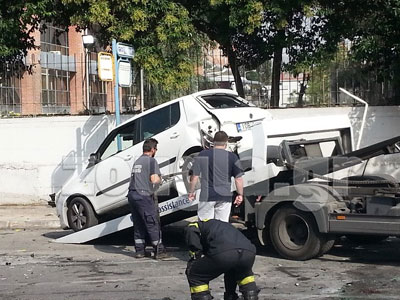 Συγκέντρωση στην Π. Ράλλη στον τόπο του δυστυχήματος