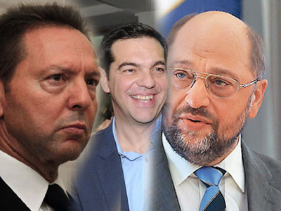 Συγχαρητήρια Στουρνάρα και Σουλτς στον Αλέξη Τσίπρα