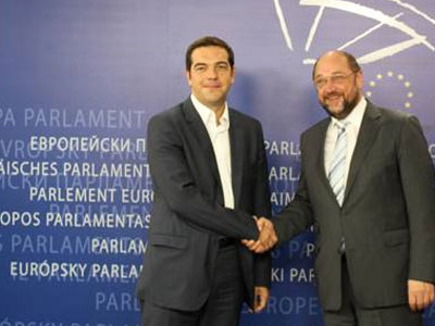 Την Αθήνα θα επισκεφθεί ο Μ. Σουλτς μετά την ορκωμοσία της νέας κυβέρνησης