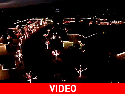 Τα Χριστούγεννα με τη… ματιά ενός drone!