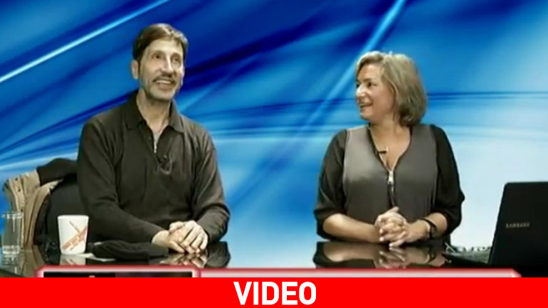 O Δημήτρης Παπάζογλου στην Τηλεόραση της Ζούγκλας