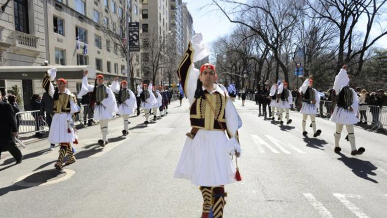Η φωνή του Ελληνισμού ακούστηκε και φέτος στην 5η λεωφόρο του Μανχάταν,