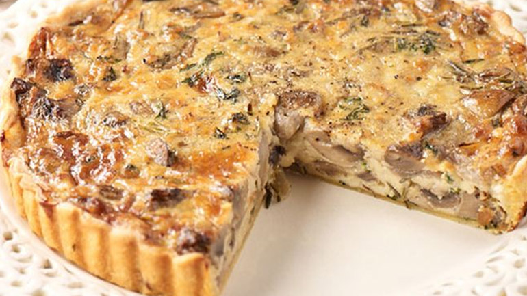 Τάρτα με μανιτάρια