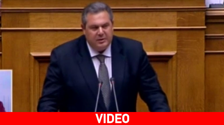 Καμμένος: Με βαριά καρδιά θα ψηφίσουμε τα μέτρα Καμμένος: Με βαριά καρδιά θα ψηφίσουμε τα μέτρα