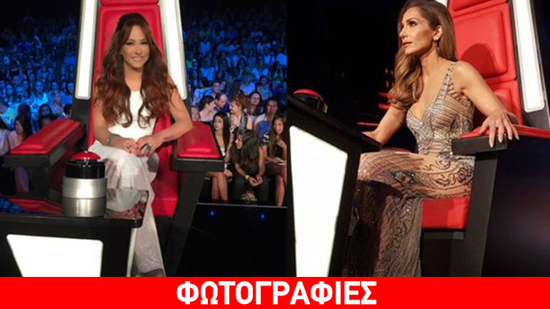 Οι λεπτομέρειες των λαμπερών looks της Βανδή και της Ασλανίδου στον τελικό του «The Voice 2»