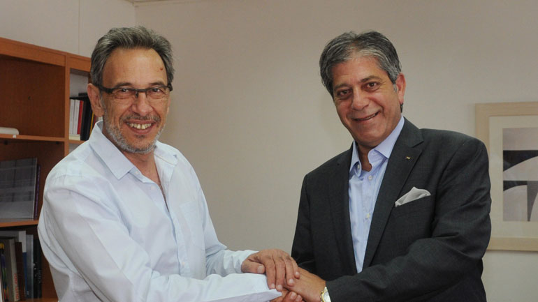 Συνάντηση Τσακνή με τον Παλαιστίνιο πρέσβη