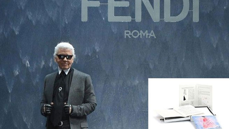 Tο καινούργιο βιβλίο του Karl Lagerfeld για τα 50 χρόνια του οίκου FENDI