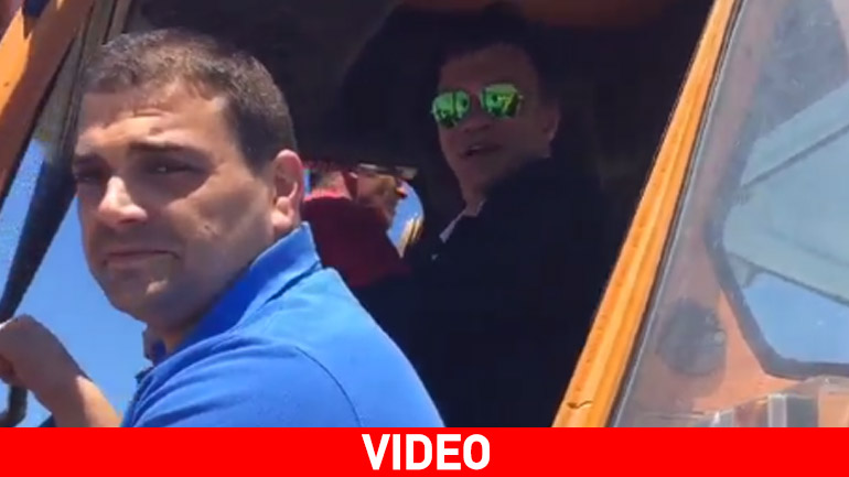 Καβάλα σε τρακτέρ ο Ψινάκης!