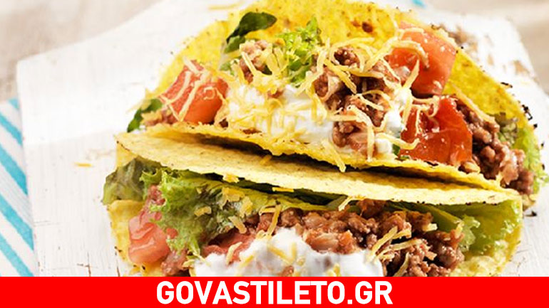 Σήμερα φτιάξτε τάκο με κιμά!