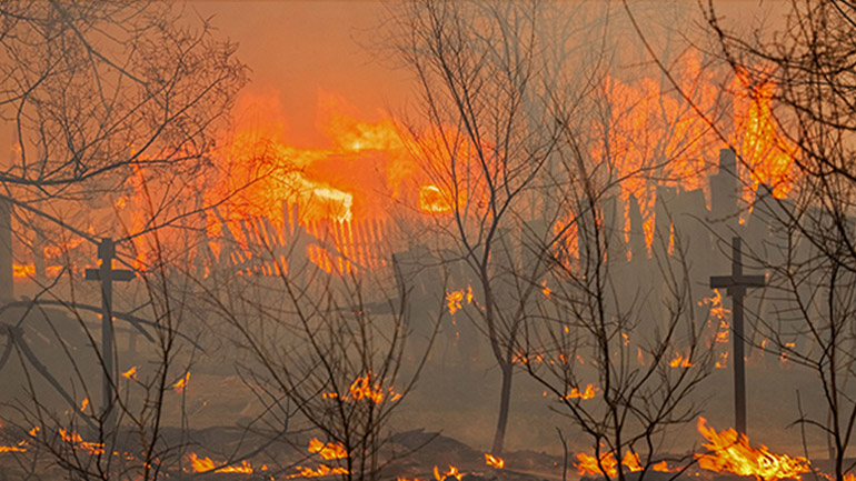 Νεκροί από πυρκαγιές στη νότια Σιβηρία Νεκροί από πυρκαγιές στη νότια Σιβηρία