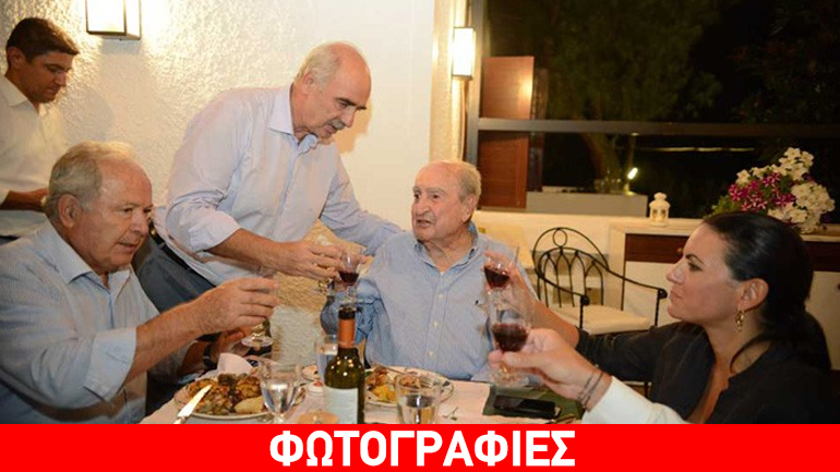 Το δείπνο του επίτιμου προέδρου στον Β. Μεϊμαράκη