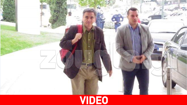 Oλοκληρώθηκε η πρώτη συνάντηση Τσακαλώτου με το κουαρτέτο