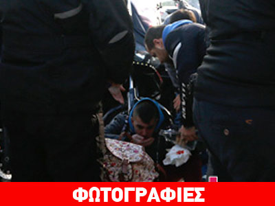 Ξύλο στον αγιασμό των υδάτων στην Πάχη Μεγάρων