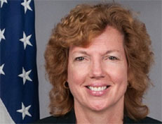 Καθλίν Αν Ντόχερτι, διπλωμάτη καριέρας που σήμερα υπηρετεί στην αμερικανική πρεσβεία της Ρώμης, είναι η επιλογή Ομπάμα να αναλάβει καθήκοντα πρέσβη στη Λευκωσία