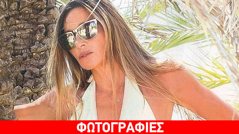Ελένη Πετρουλάκη: Το λευκό μαγιό που κέρδισε τις εντυπώσεις Ελένη Πετρουλάκη: Το λευκό μαγιό που κέρδισε τις εντυπώσεις