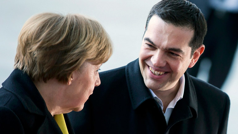 Μέρκελ: «Δουλεύουμε για να παραμείνει η Ελλάδα μέλος της ευρωζώνης»