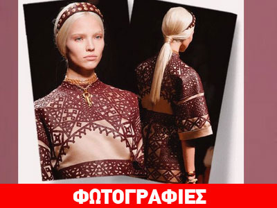 Εμπνευσμένα από τη βικτοριανή εποχή τα μαλλιά και το μακιγιάζ στην επίδειξη του Valentino