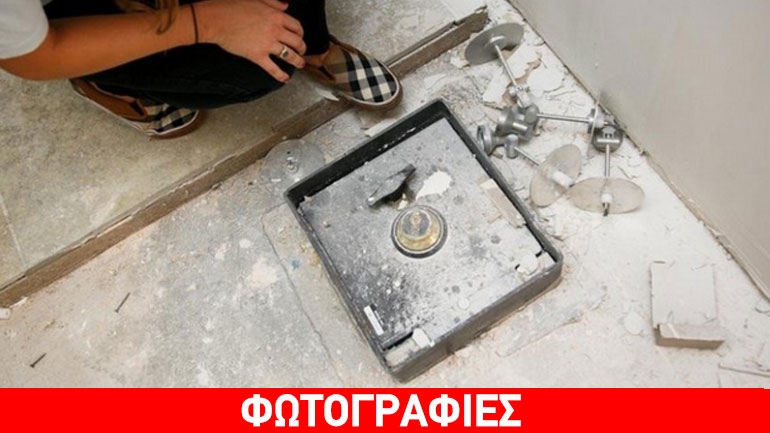 Ένας κωδικός, ένα πάτωμα που «ξηλώθηκε» και το μυστήριο ενός κλειστού χρηματοκιβωτίου…