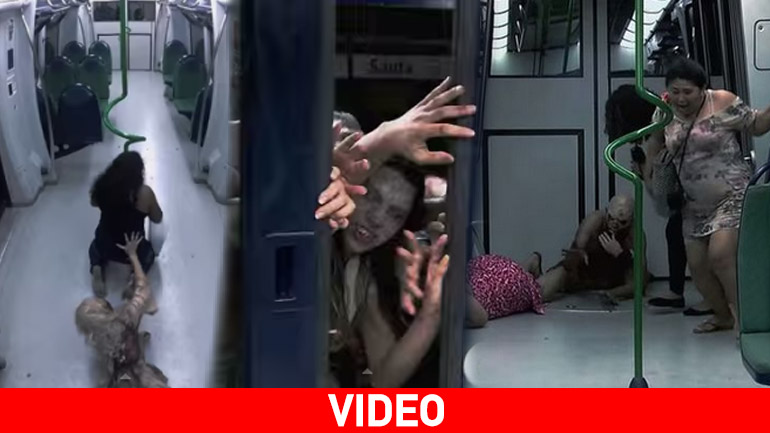 Επίθεση… ζόμπι στο μετρό