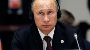 Ο πρόεδρος  Πούτιν υποστηρίζει ότι δεν αποτελεί μέρος του προβλήματος